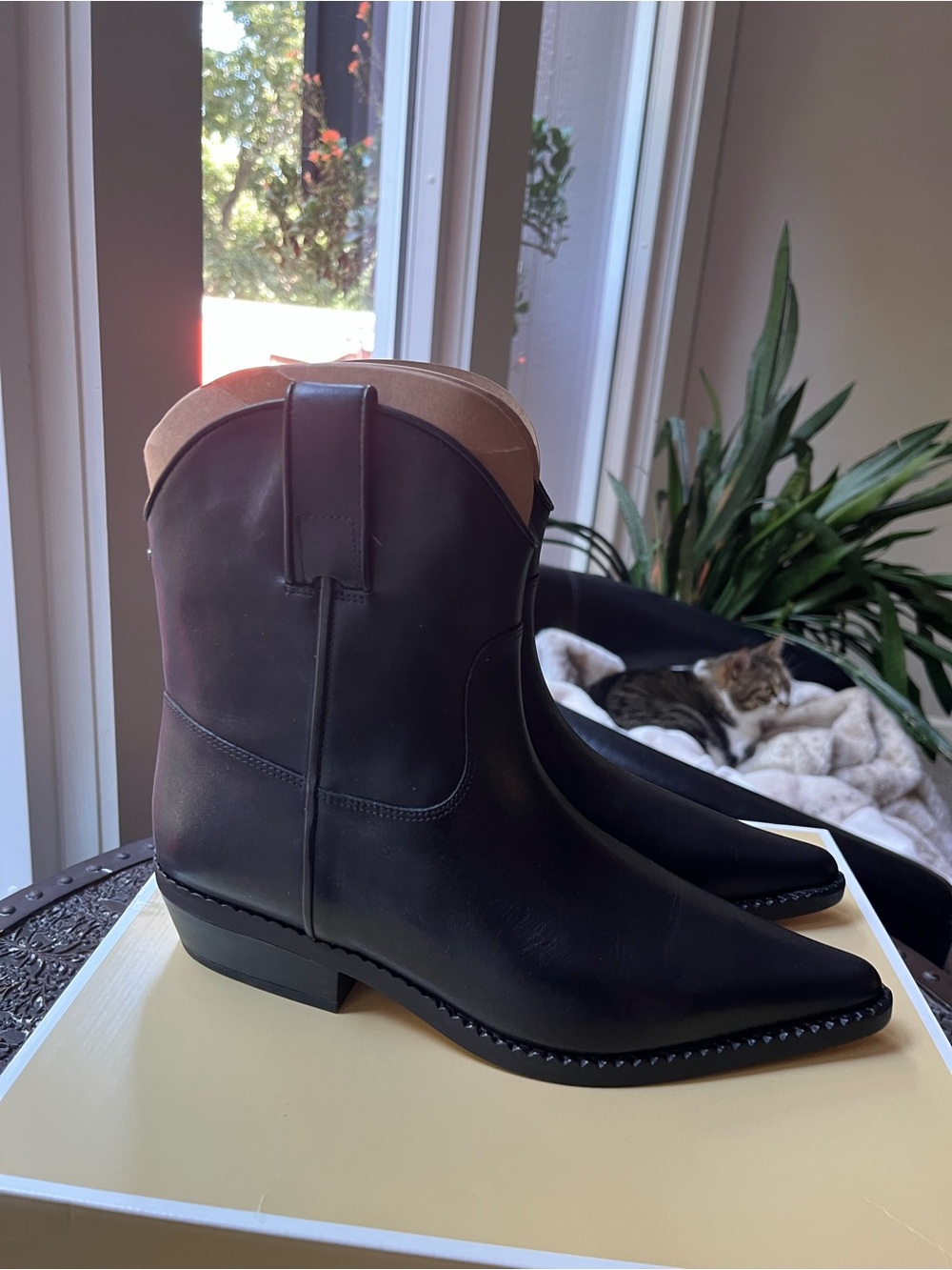 MICHAEL KORS NOEMIE BOOTIES IN BLACK 8